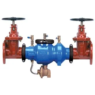 Double check valve assembly