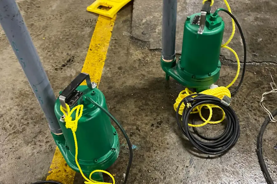 Commercial plumbing pump